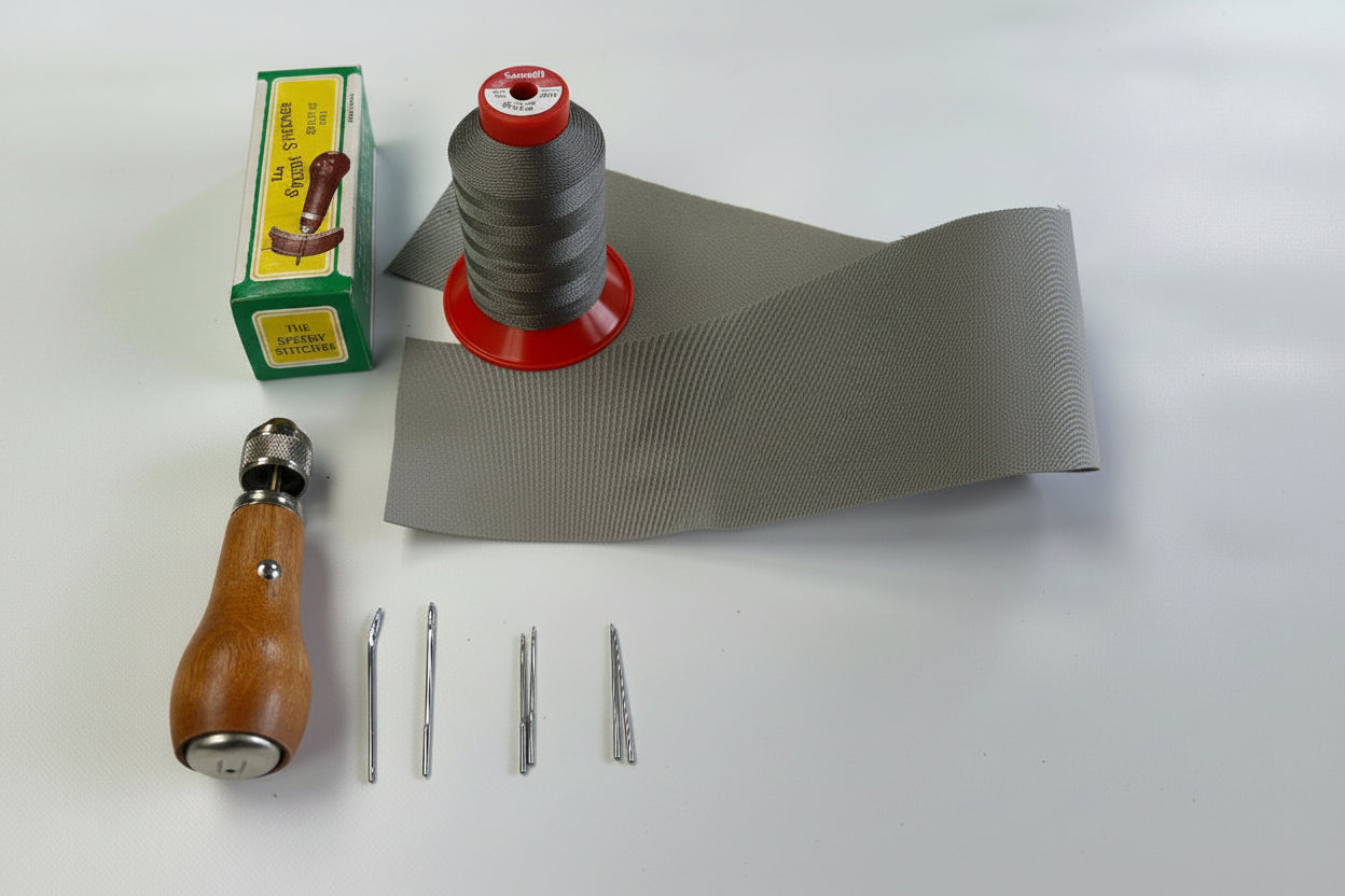 Tent repair kit grijs