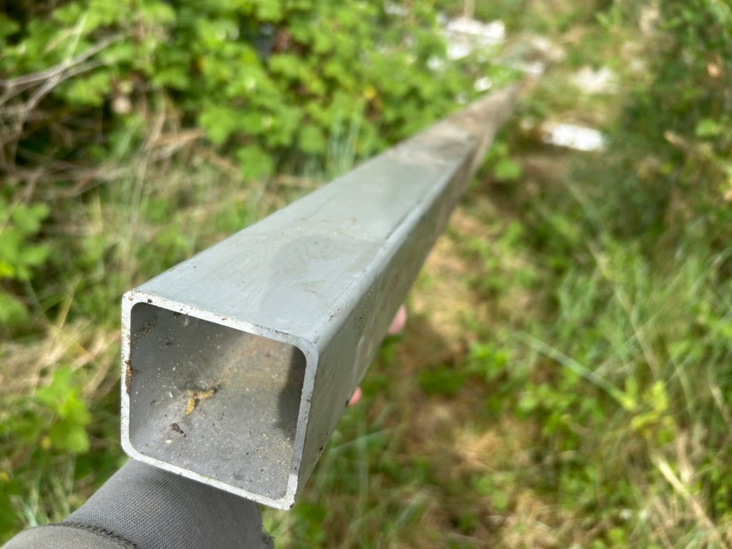 aluminium tentprofiel koker 60x60x3mm