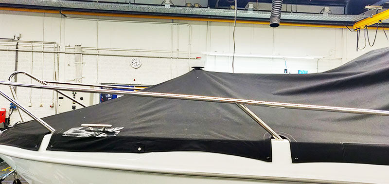 dekzeil ondersteuning zo voorkom je dat er water in het zeildoek gaat staan