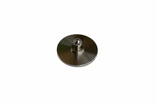 ronde RVS loxx plaat