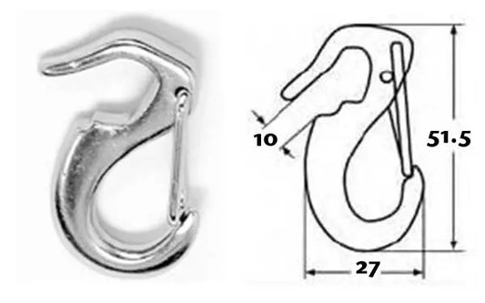 RVS stag leuver zeildoekshop