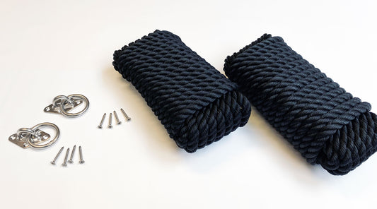 2 x aanlegoog en 2 landvasten