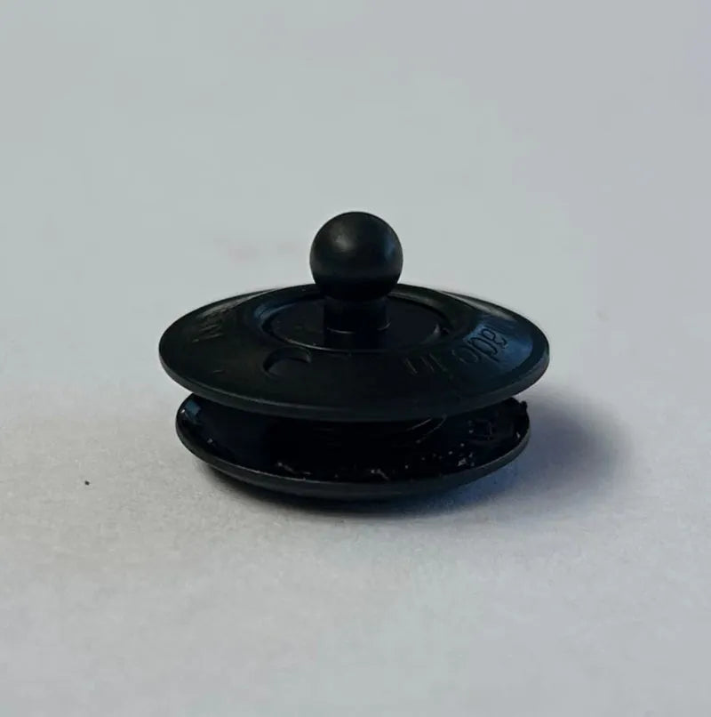 Loxx doek deel vernikkeld zwart