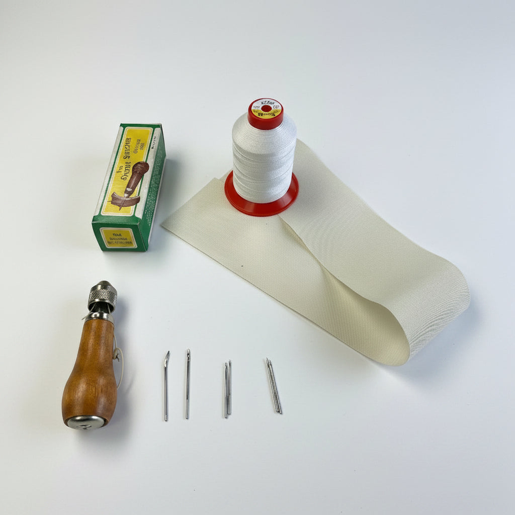 Tent repair kit wit