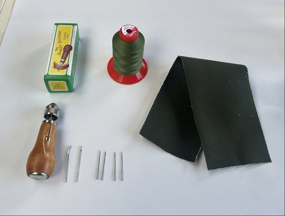 Zware tent repair kit ecru