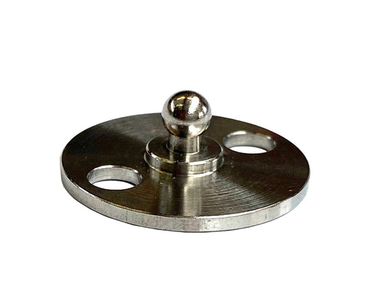 RVS loxx ronde plaat met gaatjes