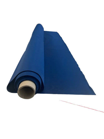 spun poly vlaggendoek blauw