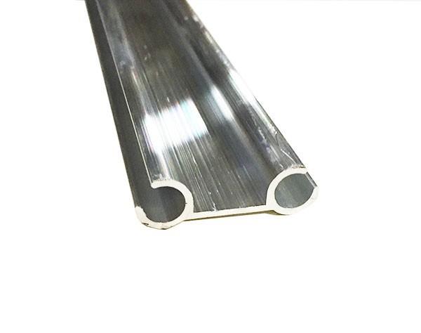 6 meter aluminium koppel profiel voor 7-8 mm kederpees;
